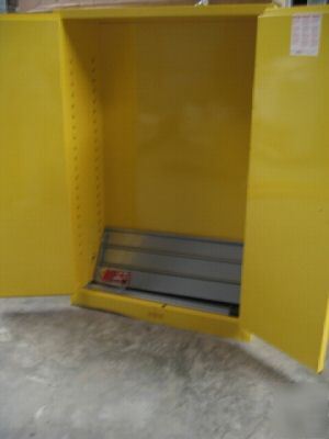 Justrite flammable storage cabinet 942746