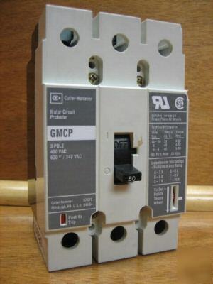 Cutler hammer breaker gmcp 50 amp 50A circuit protector