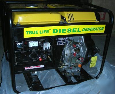 Diesel true life generator 8000 open-frame series 65DB