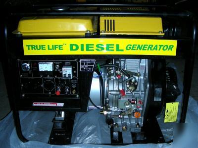 Diesel true life generator 8000 open-frame series 65DB
