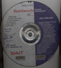 United abrasive sait grinding wheel 22299/22294 9 each