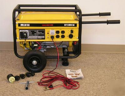 Wildfire 3500 watt ew gas electric start generator