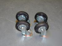 Castors - 4 x 6