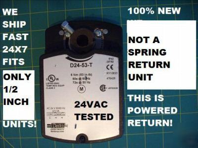 New delta D24-53-t tristate damper actuator off equip
