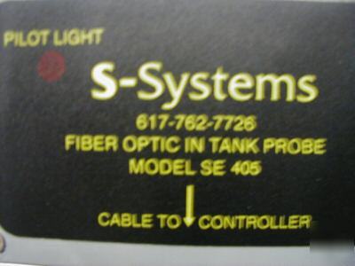 S- systems fiber optic in-tank probe & in-line cell 