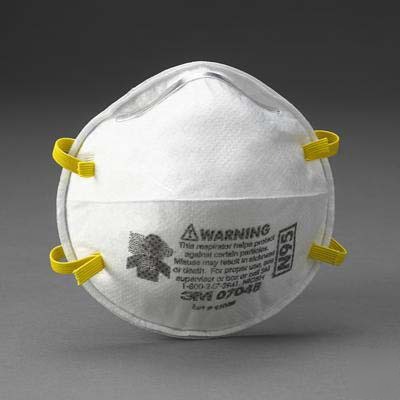 3M 7048/8210 N95 (160 safety respirator particle masks)
