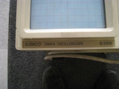 Elenco 25 mhz oscilloscope