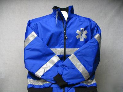 Emt jacket, ems jacket, emt, ems, reflective emt, xxxl