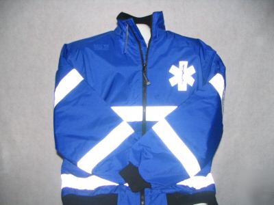 Emt jacket, ems jacket, emt, ems, reflective emt, xxxl