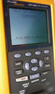 Fluke dsp-4300 DSP4300 digital cable analyzer tester