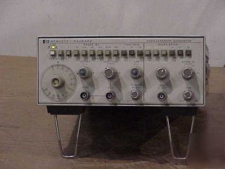 H.p, #3312A function generator
