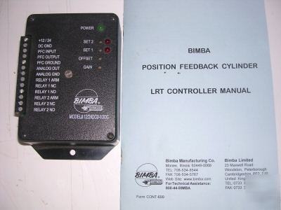 New bimba pfc cylinder controller, model 12/24DC0-10DC