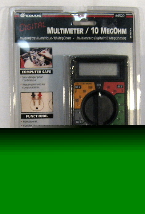 New digital multimeter electrical tester / 