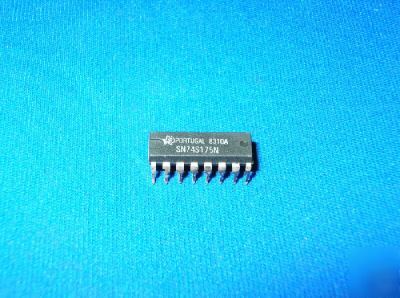 SN74S175N, ti 74S175, 74175 quad d-type flip-flop ic