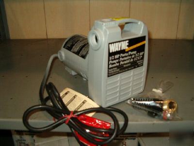 Wayne portable electric utility pump PC4 little giant 