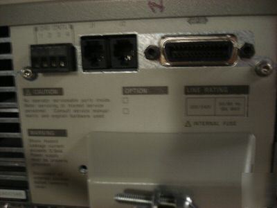 Hp/agilent 6672A dc power supply 20V/100A sys gpib 