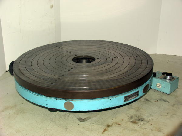 Cyclotronics air lift motorized rotary table