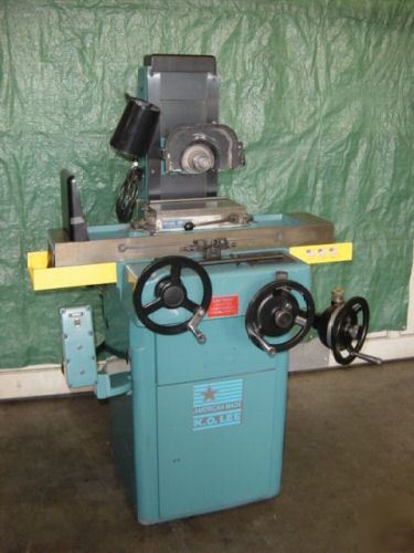 Ko lee model S612B 6â€x 12â€ surface grinder- fine feed