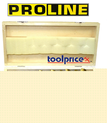 16 pc titanium coated forstner bit set-saw tooth style