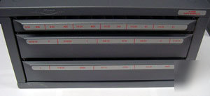 New 1 huot tap & drill dispenser in factory case