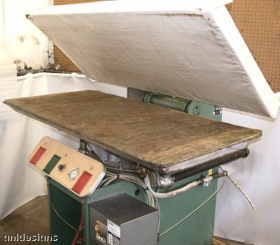 Singer-ajax commercial textile fabric cloth steam press