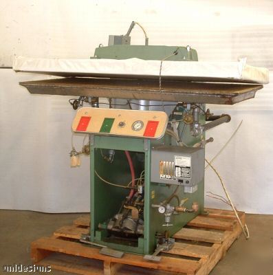 Singer-ajax commercial textile fabric cloth steam press