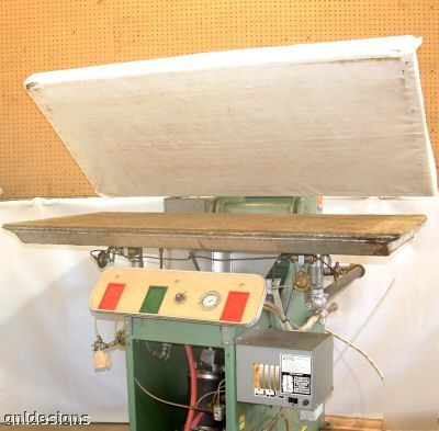 Singer-ajax commercial textile fabric cloth steam press
