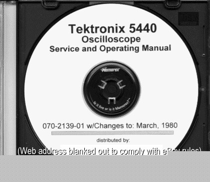 Tek 5440 service/op manl A3+A4+2 resolutions+textsearch