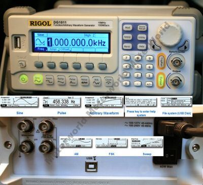 New DG1011 15MHZ function arbitrary waveform generator.