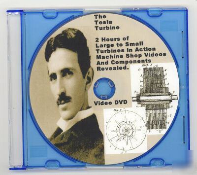 Nikola tesla disc turbine machine shop video dvd