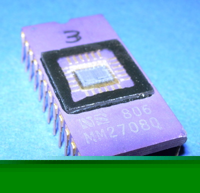 Eprom 1KX8 MM2708Q national vintage purple ceramic