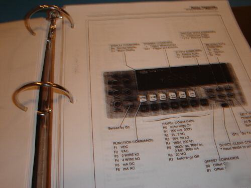 Fluke 8840A bench multimeter dmm w/ OP05+09 + extras- 