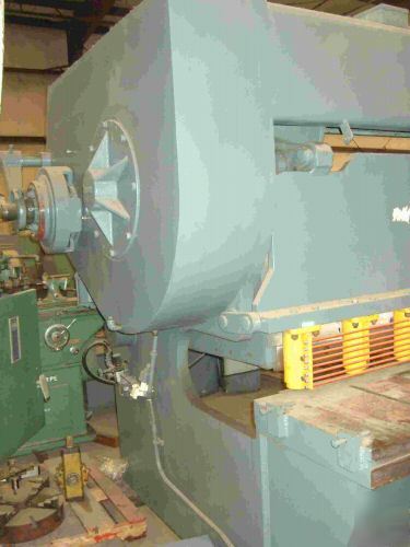 Used steelweld shear, 14' x 3/16