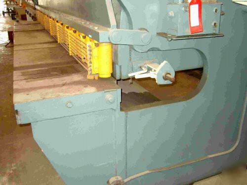 Used steelweld shear, 14' x 3/16