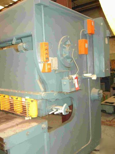 Used steelweld shear, 14' x 3/16