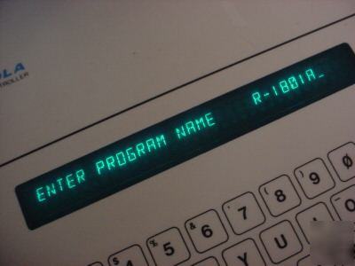 Motorola r-1801A digital analyser controller programmer