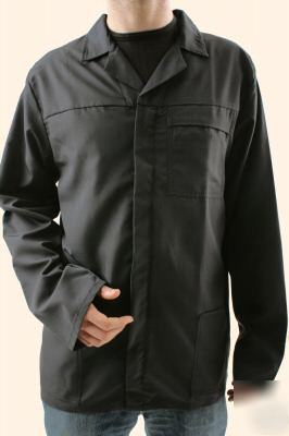 Emt paramedic jacket, 2XL black, unisex