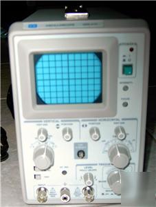 Instek..gos-310 analog 10 mhz. single beans osciloscope