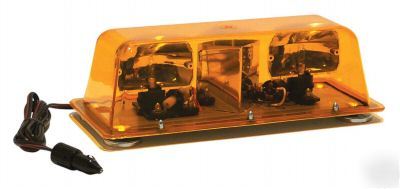 Magnetic mount halogen mini light bar