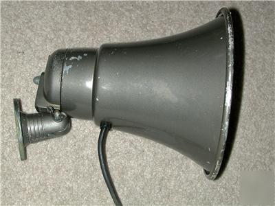 Military dukane 5B35 speaker/horn for paging/intercom