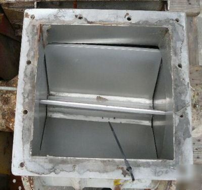 12â€ x 12â€ kice rotary valve; stainless steel (4756)