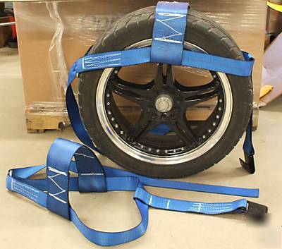 2 xl tow dolly premium edge straps 31-35