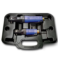 Combination 1/4IN. palm and 3/8IN. air ratchet set
