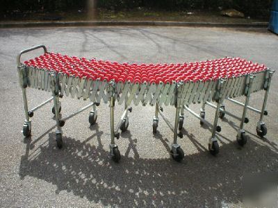 Nestaflex 24 ft. heavy-duty flexible portable conveyor