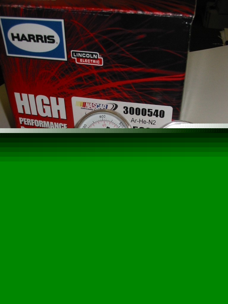 New harris single stage arg/ hel/ nit regulator- 