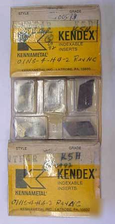 New kennametal carbide inserts 15 pcs.