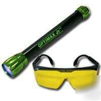 Optimax jr a/c leak detection ultra-compact flashlight
