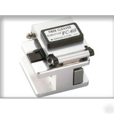 Sumitomo fc-6S fiber optic cleaver w/ spare wheel