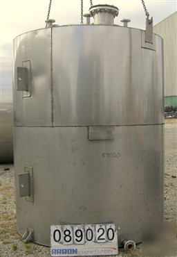 Used: keller sales and engineering tank, 2,858 gallon,