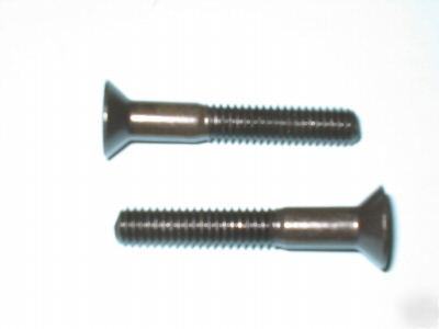 100 flat head socket cap screws - size: 5/16-18 x 2